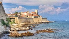 The castle in Antibes now houses a Picasso museum
